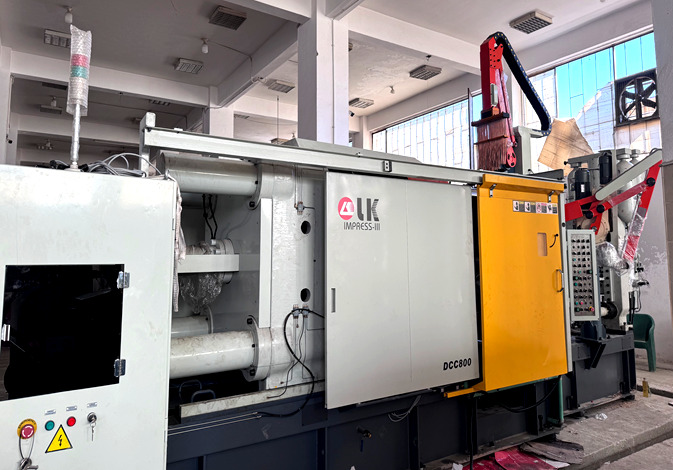 Successful Installation of 500T & 800T Die Casting Machines in Egypt